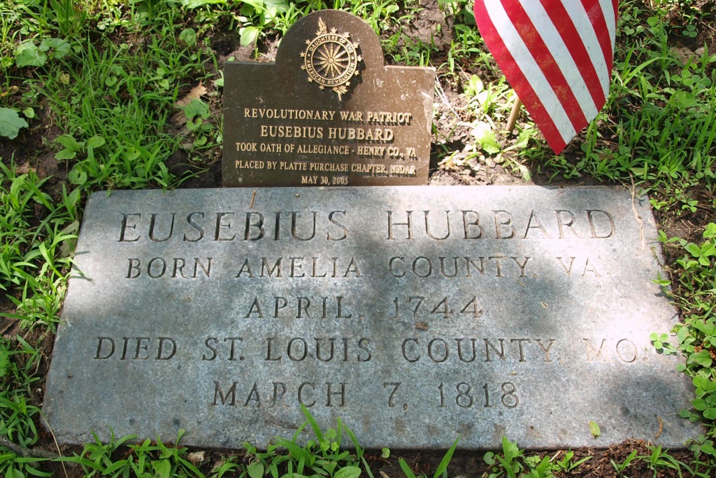 Eusebius Hubbard Cold Water Cemetery